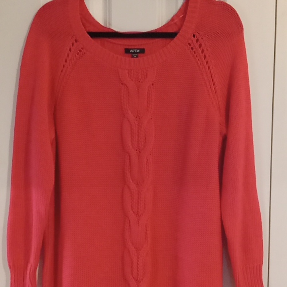 Apt. 9 Women's Coral Sweater